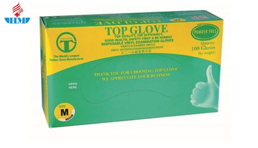 Găng tay vinyl không bột Top Glove